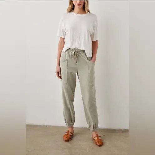 Rails Haven Pants Women's Size Medium Sage Green Joggers Quiet Luxury Casual