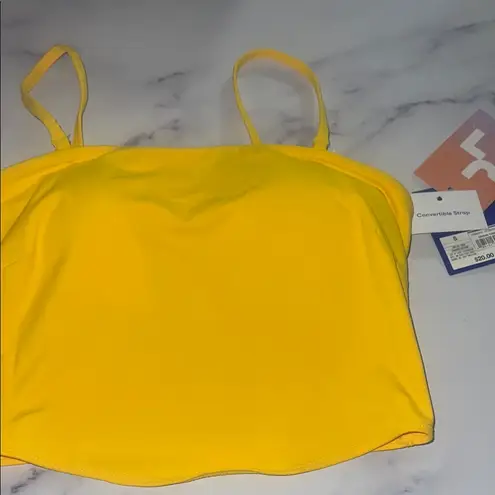 JoyLab Bright Yellow Longline with Adjustable Straps bra Small