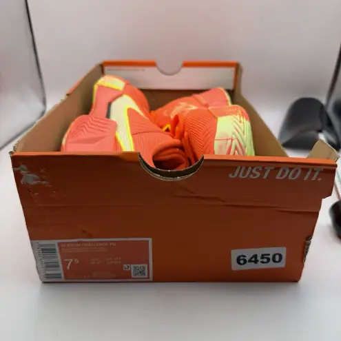 Nike  Zoom Challenge Womens Size 7.5 Pickleball Shoes Orange Neon FQ4155 800 New