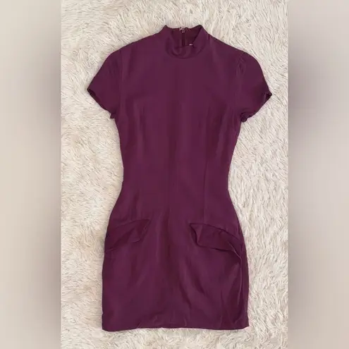 House Of CB Alia Mulberry Mini Dress sz XS