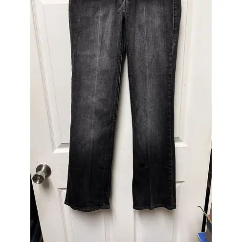 Escada Sport Size 34 Uk 4 Jeans Straight Leg Black Flap Pocket BBK