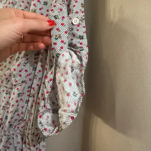 Mimi Chica Floral Button-Down Women's Dress