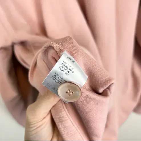 NAP Loungewear Pink Oversized Casual Shirt Jacket Shacket Size Medium