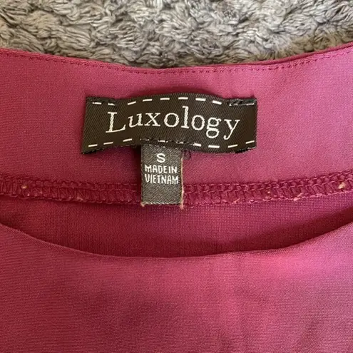 Luxology  Blouse 👚 Sz Small EUC #7021