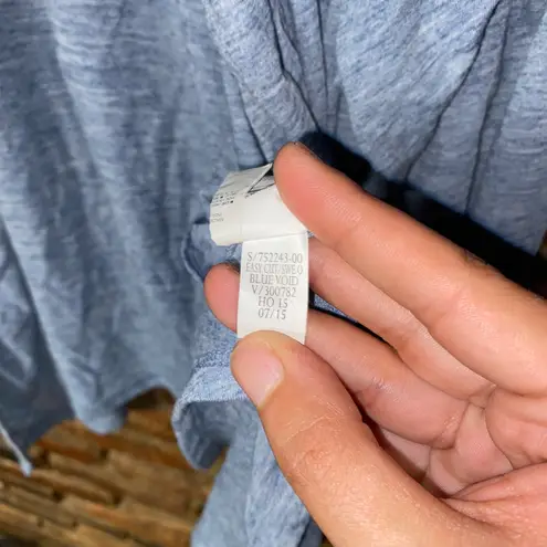 Old Navy  Blue Void Gray Open Front Easy Cut Cardigan Sweater Women's Size XXL