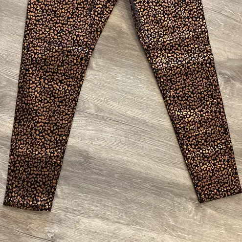 Banana Republic NWT  Mid-Rise Skinny Stretch Leopard Ankle Pant / Jean