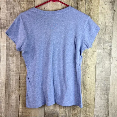 Lee  Small Light Blue Short Sleeve Crewneck T-Shirt