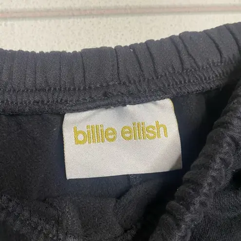 Billie Eilish  Sweatpants Limited Edition Pretty Boy Rhinestone Jogger Sweats Bla