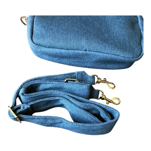 626 x Marissa Leigh Blue Denim Stylish Crossbody Bag With Detachable Strap