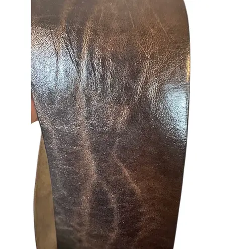 Brave Black Leather Modern Day Edge Wrap Around Belt Women Sz 32