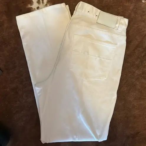 Ralph Lauren  White Straight Leg Jeans size 12