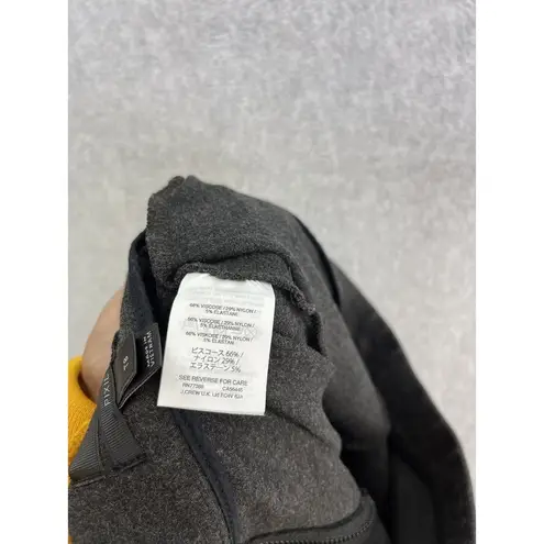 J.Crew  Women's Pixie Pants Dark Gray Size TS Tall Small Crease