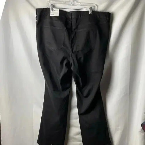 Old Navy NWT  KICKER BOOT CUT WO SIZE 24 PLUS BLACK JEANS thumbnail 7