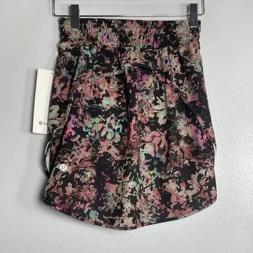 LULULEMON Hotty Hot HR Skirt Long Size 0 Multicolor NEW Active Skort Athleisure