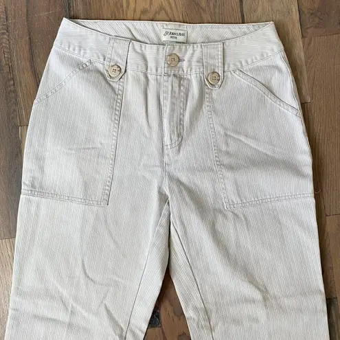 st. john's bay Tan Cropped Pants Size 8