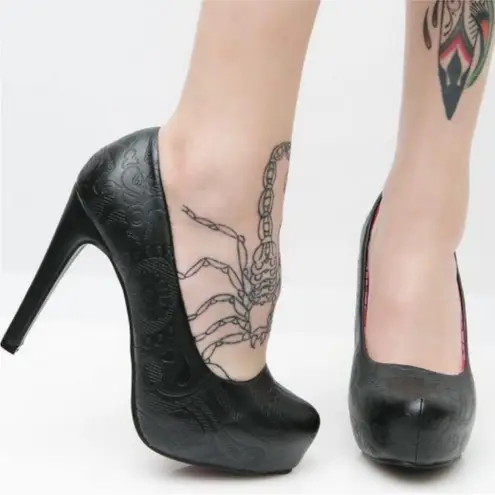 Iron fist Elegant Black High Heels