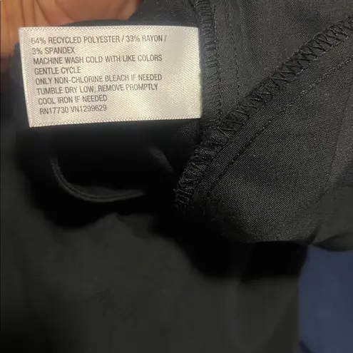 Wild Fable  Women's High-Rise Wide Leg Black Trousers