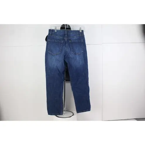 Ella Moss  High Waist Straight Blue Jeans Size 4/27 Slim Straight Ankle