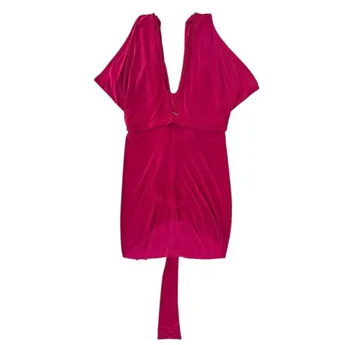MISA Los Angeles Xenia Top in Fuchsia