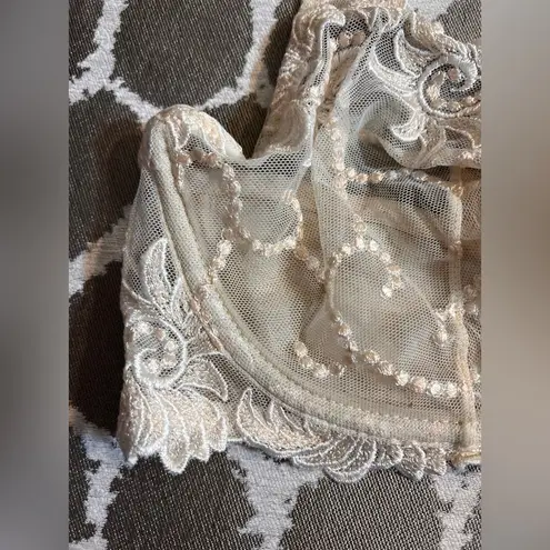 Soma Cream Lace Bra Intimates Size undefined