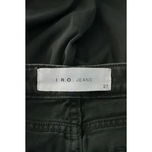 IRO Jeans Womens Size 27 x 30 Skinny Gray Classic 5 Pocket Design Stretch