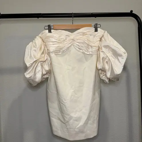 ✨SALE Cinq à Sept Teo Mini Dress White Size 6 NWT