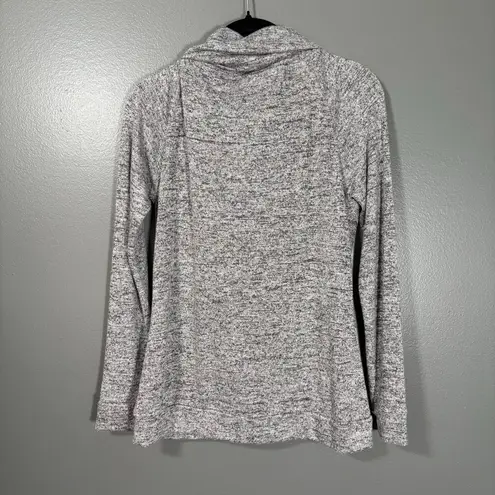 Hello Mello Women's Gray Cowl Neck Sweatshirt