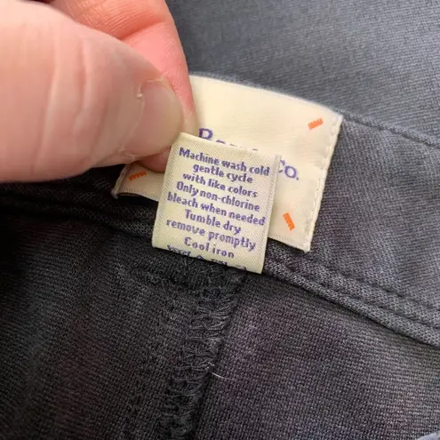 GH Bass and Co Skinny Jeans Dress Pants Black Stretch Ankle Length Size 8