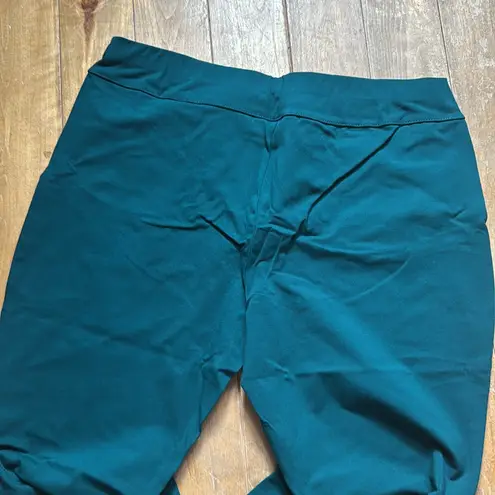 Susan Graver Weekend Regular Premium Stretch Ankle Leggings Rich Mallard XL P