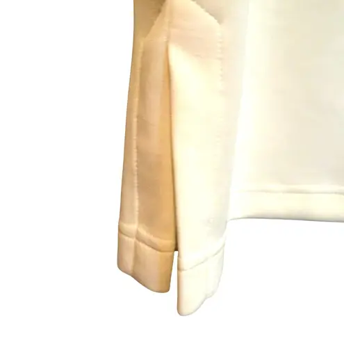 Cable & Gauge Studio Modal Blend Hoodie Womens Large Ivory Activewear Athleisure White