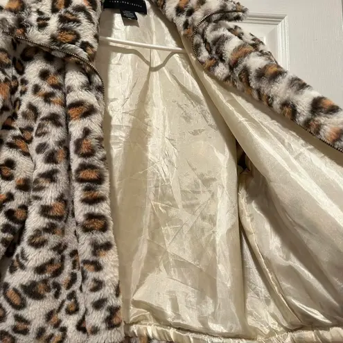 Victoria's Secret  Fluffy Cheetah Print Jacket