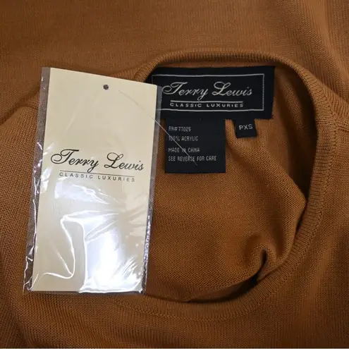 Terry Lewis Classic Luxuries Womens Genuine Leather Blazer with Matching Sweater