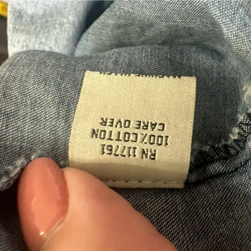 Speed Control Women’s Plus Denim Button Down Dress/Tunic Size 2X Blue