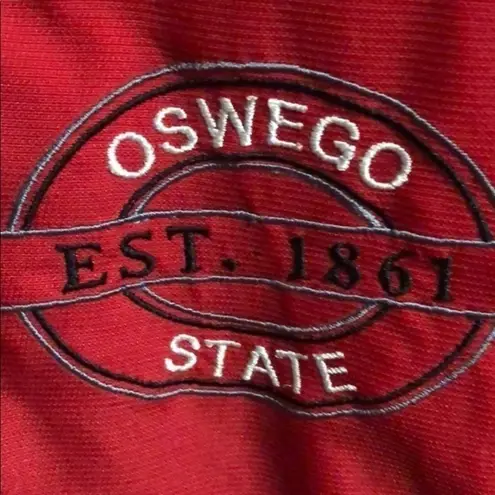 Charles River Apparel Oswego State SUNY Oswego red winter jacket