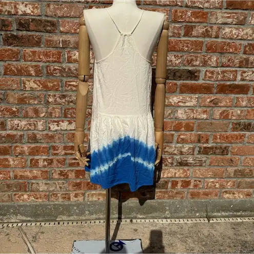 Andrée Andreé Blue blue/white dip dyed knit embroidered dress / S / Excellent condition