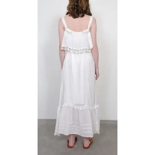 Trovata Birds of Paradis The Alana Sundress in Antique White NWT Sz. XS White