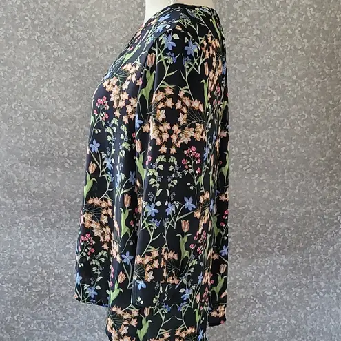 Dalia Collection  floral blouse size large