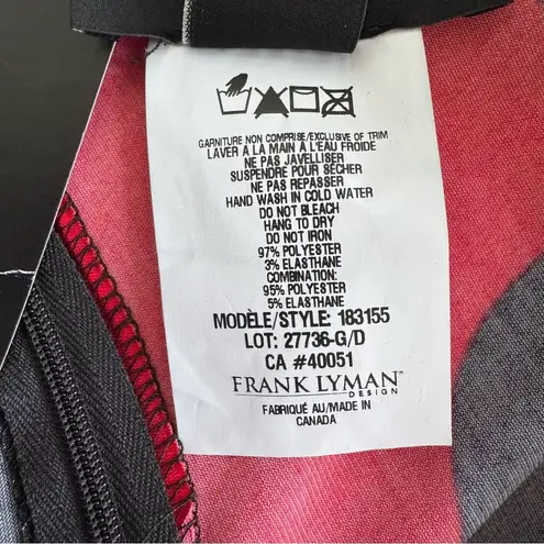 Frank Lyman Designs Womens Rose Floral Wide