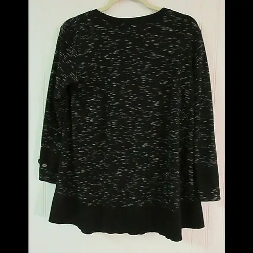 Neon Buddha top size small Black