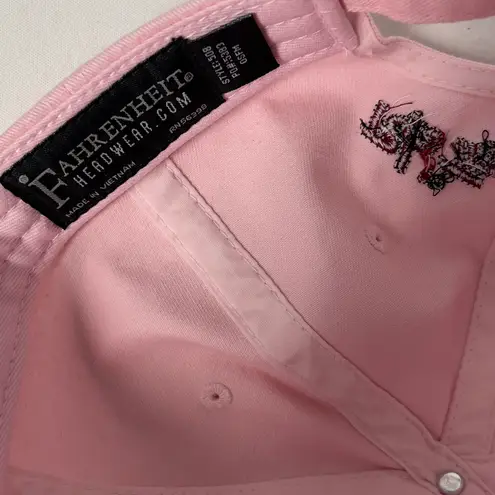 Fahrenheit Headwear Women’s Pink Polo Cap Hat NWOT