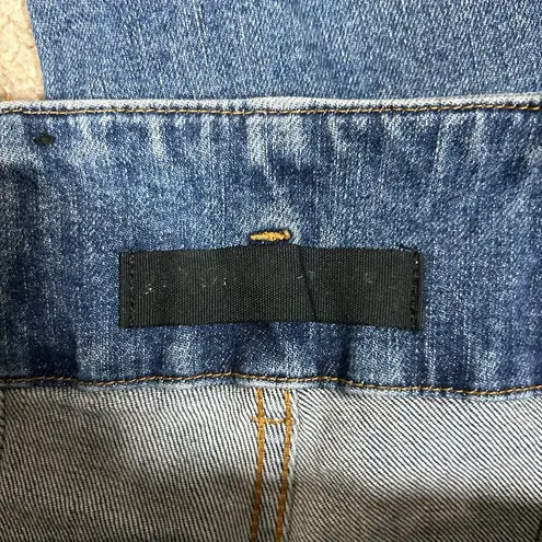 Veronica Beard Marlene Corset Wide Jean Terrain High Waist Cropped Size 28