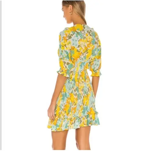 Faithfull the Brand Margherita Mini Dress in Annina Floral Size 8/Large