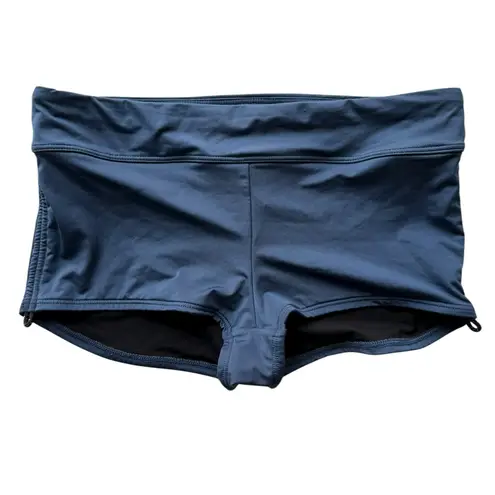 TYR Women’s Della Boyshort Bikini Bottom Blue Size XL Triathlon Swimwear