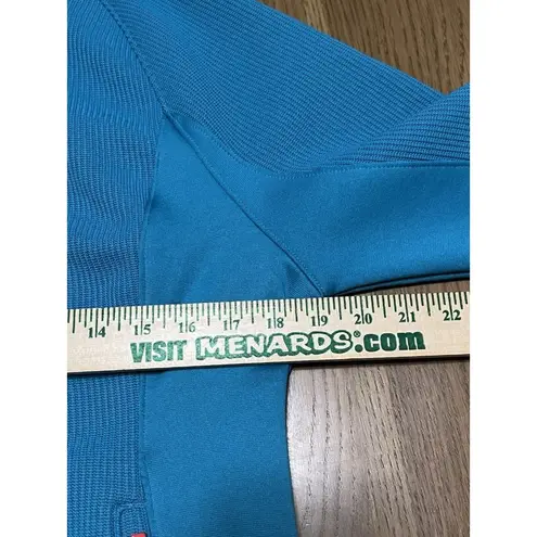 Swiss Tech Jacket Women's Measured Hooded Blue Full Zip Preppy Hiking Outdoor Size undefined