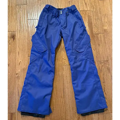 Foursquare purple snowboarding pants snowpants size xs