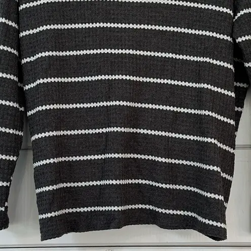 BKE Striped Backless Long Sleeve Knit Pullover Top NEW Size XS