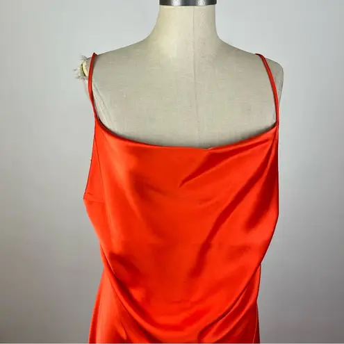Nanushka Emila Minidress in Blood Orange Size L