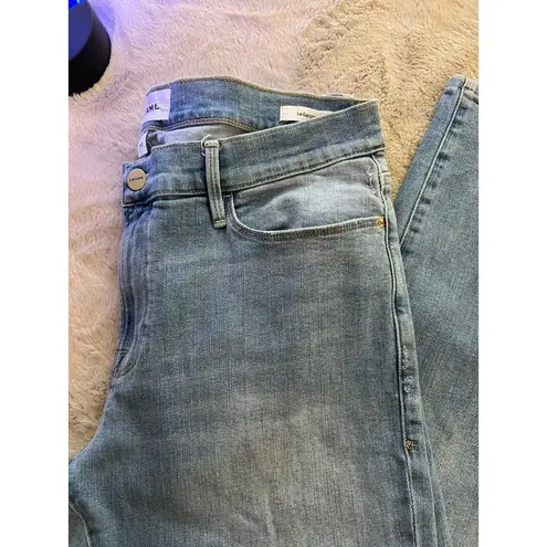 Frame Womens Light Wash Denim Jeans Size 30