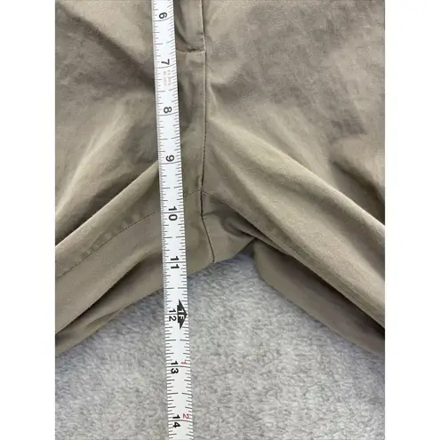 BCBG Max Azria Brown Dress Pants Slacks Size 12 Boot Cut Cotton Womens