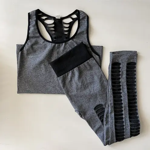 Active Wear Set Gray